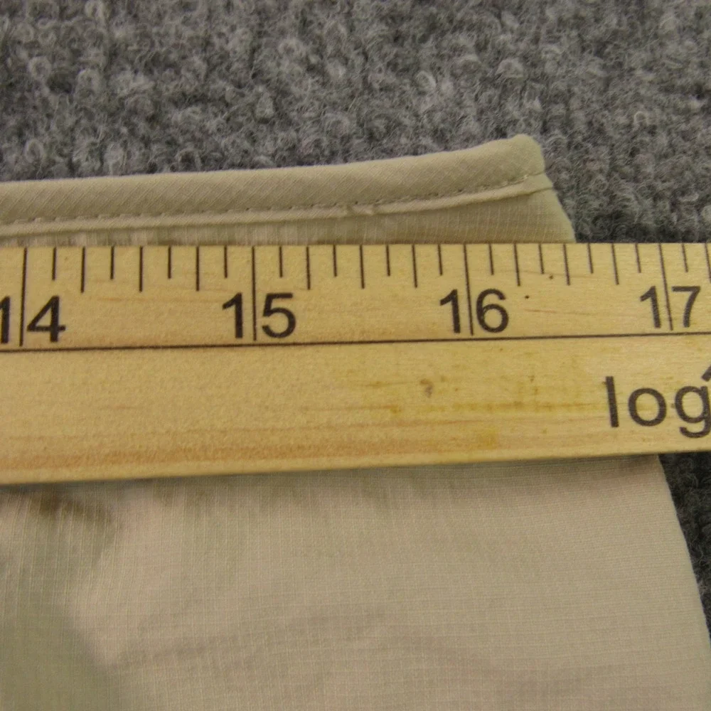 Columbia Pants Men Medium PFG Convertible Cargo Tan Nylon Ripstop Hiking Fishing